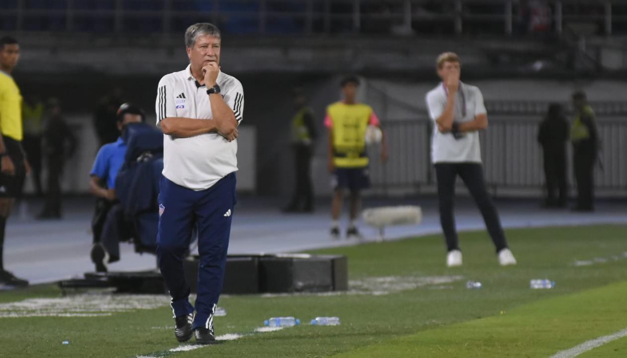 Hernán Darío Gómez, técnico del Junior, guarda la esperanza de que su equipo se recupere.