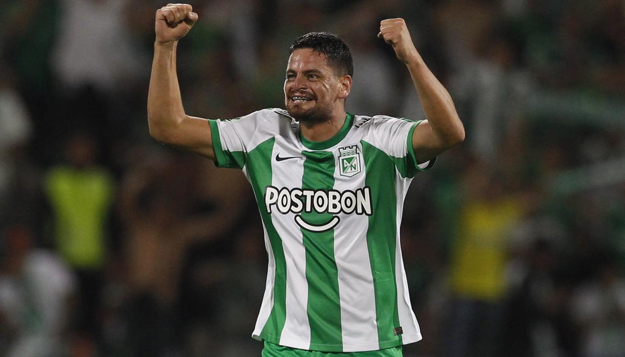 El uruguayo Maximiliano Cantera marcó un doblete en el partido de ida. 