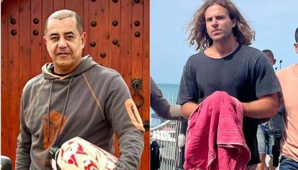El cirujano cordobés Edwin Arrieta y Daniel Sancho, confeso asesino.