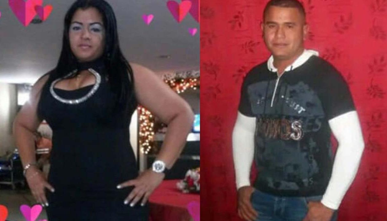 Alejandra Yepes y su esposo José Navarro.