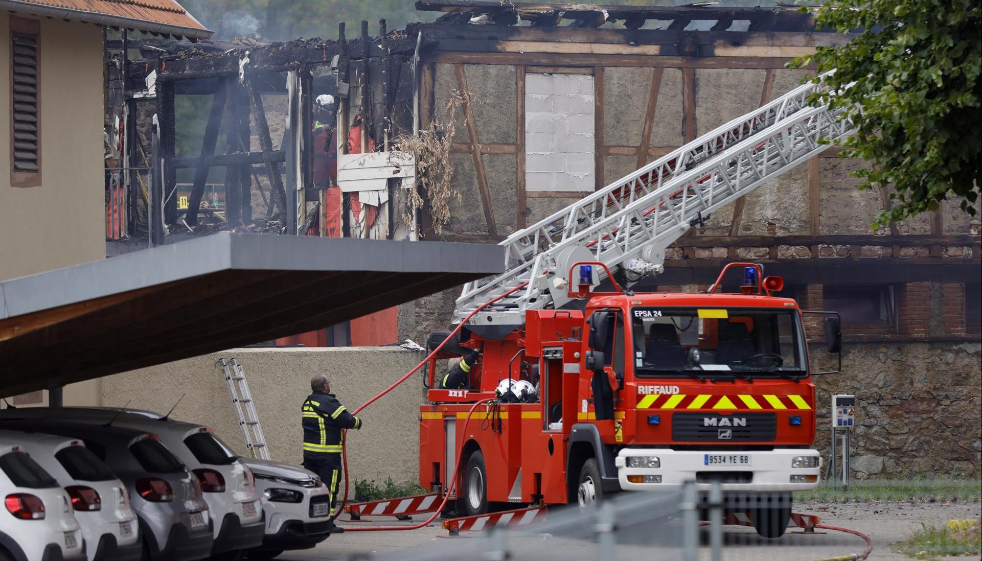 Bomberos atendieron la emergencia por incendio en un albergue para personas con discapacidad