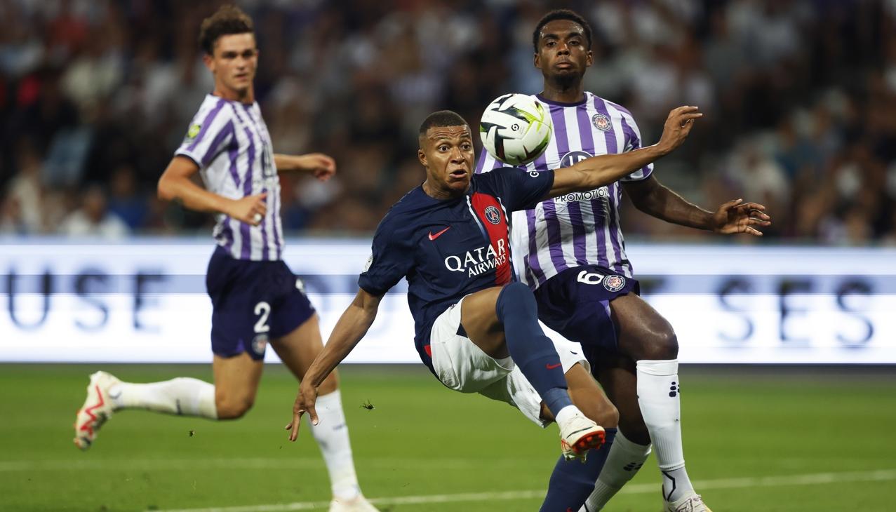 Kylian Mbappé reapareció este sábado con el París Saint Germain.