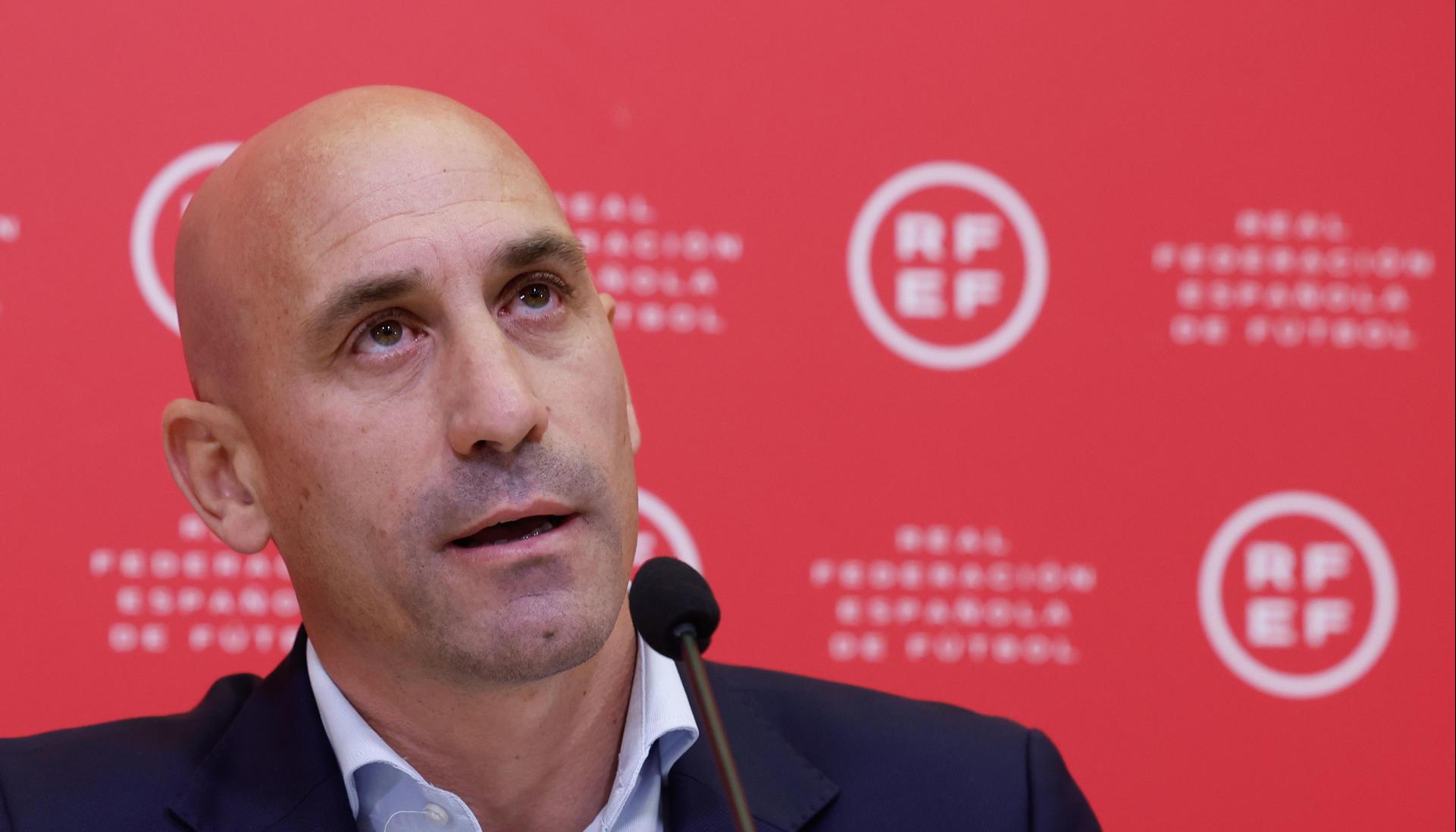 Luis Rubiales, presidente de la Federación Española de Fútbol