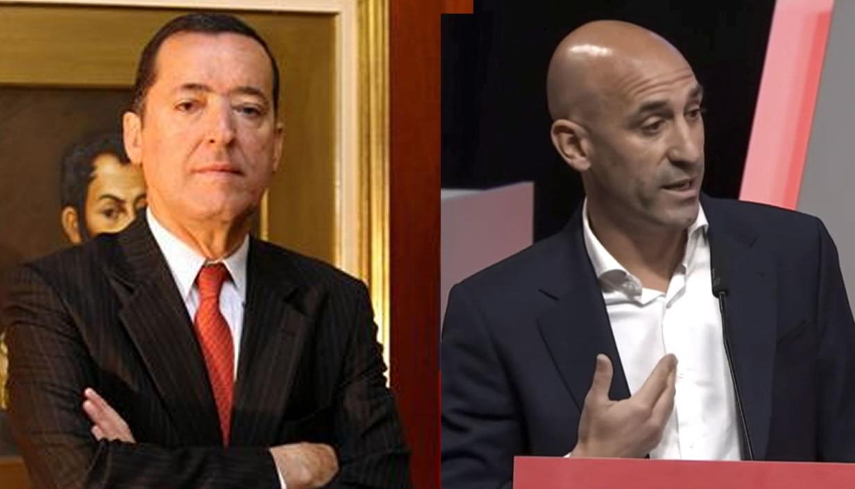 El colombiano Jorge Iván Palacio y el español Luis Rubiales