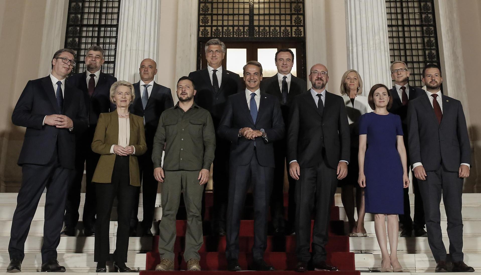 Reunión con los líderes de los Balcanes Occidentales y los Estados miembros de la UE.