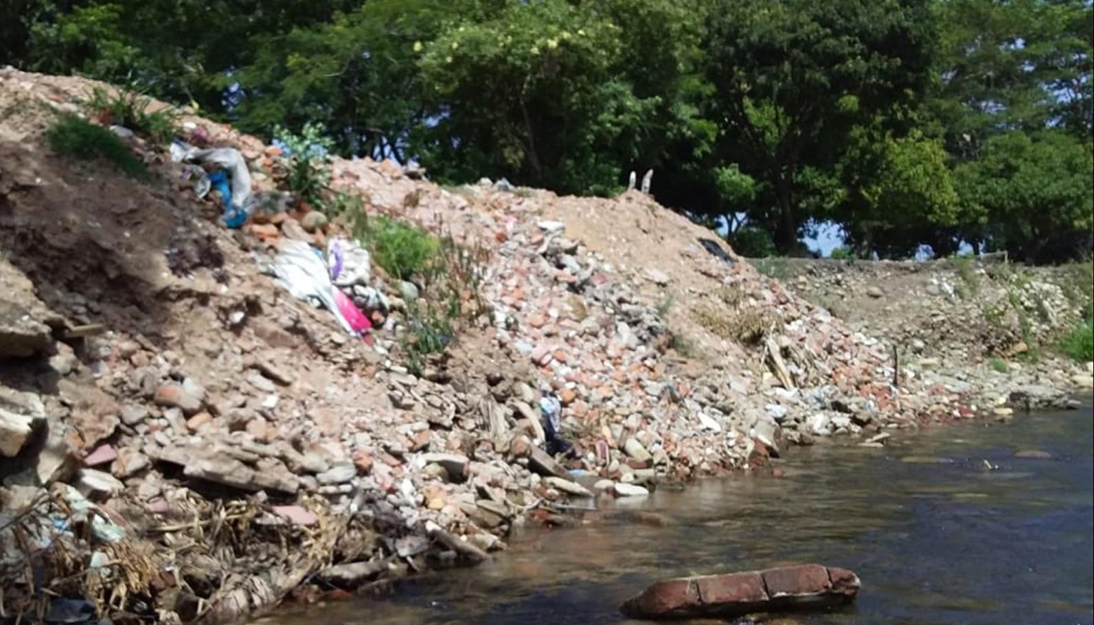 Imagen del río Guatapurí.