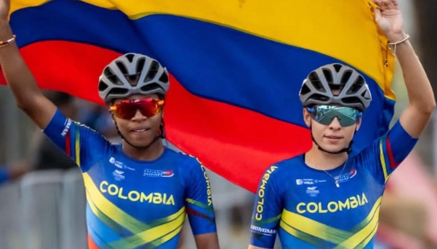 Nicoll Larrahondo y Kiara Vásquez, oro y bronce en one lap.  