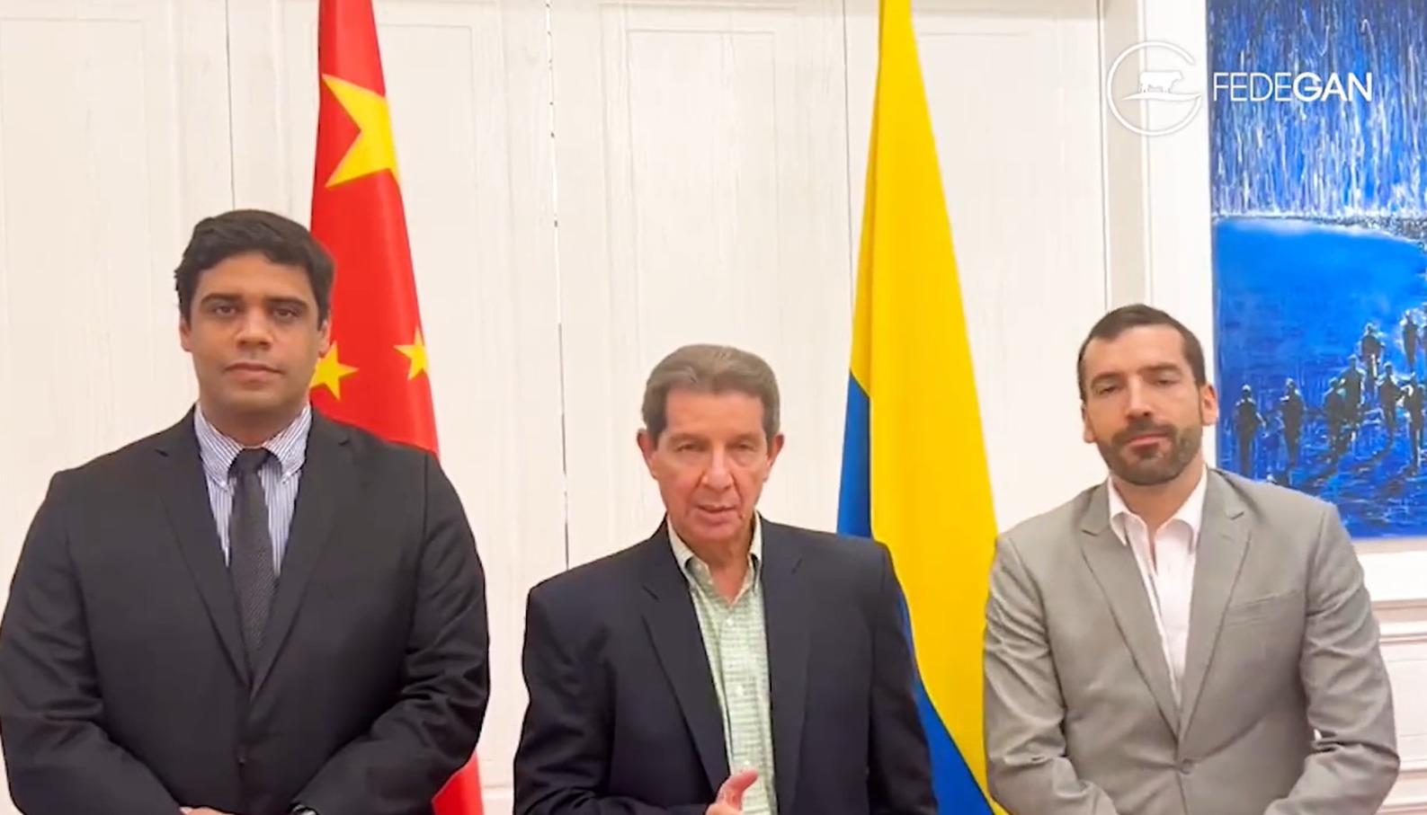 Presidente de Fedegán, José Félix Lafaurie anunció la noticia.
