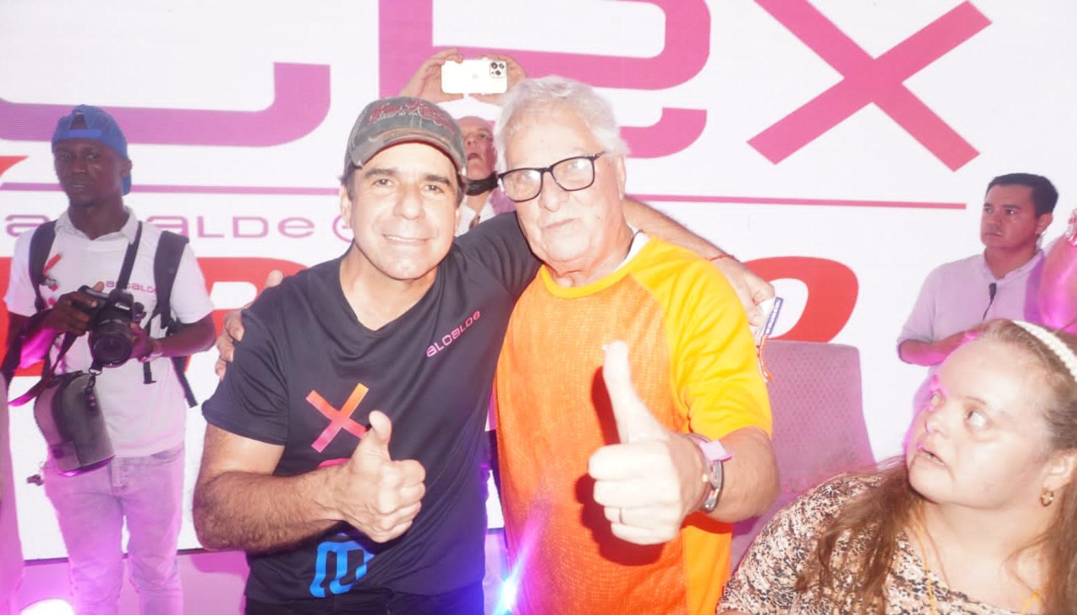 Alex Char y Joao Herrera