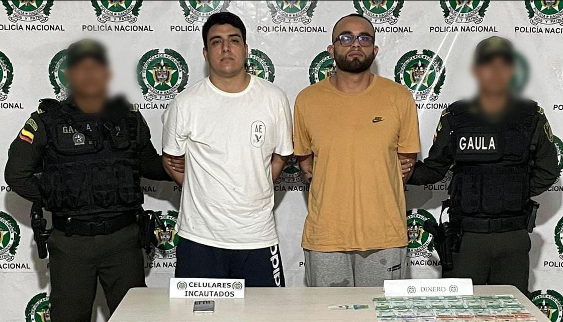 Cristian José González y Andrés Felipe Jiménez Cruz.
