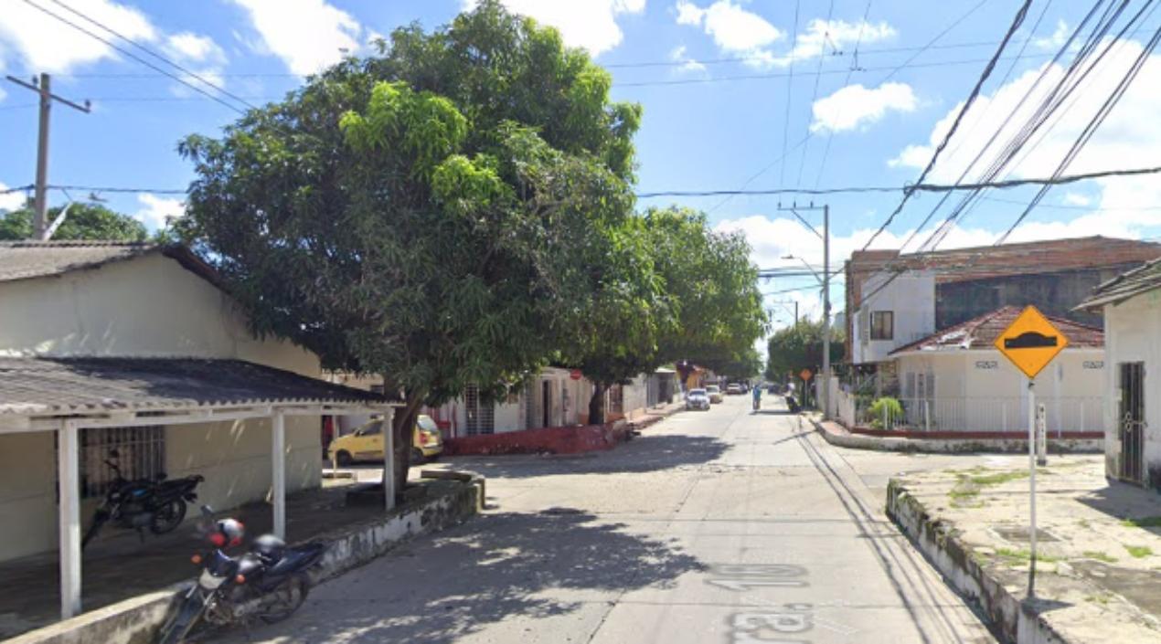 Aspecto del barrio Buena Esperanza. 