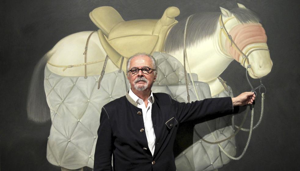 El maestro Fernando Botero Angulo.