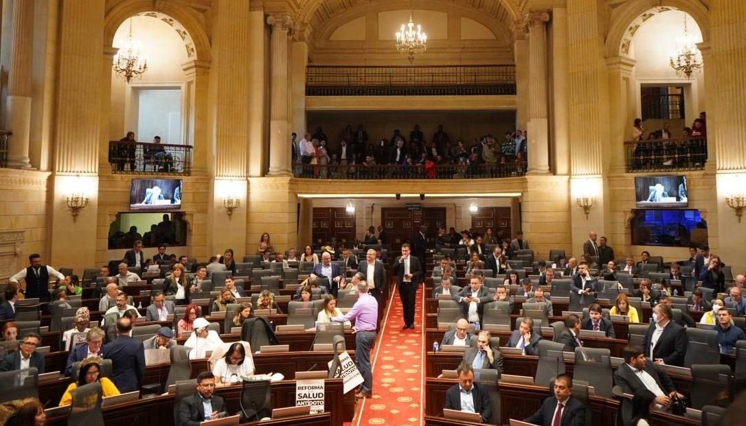 Plenaria de Cámara de Representantes.