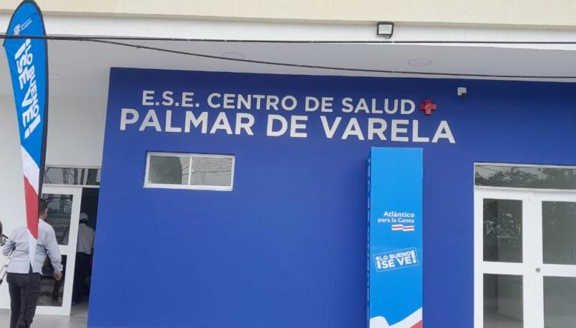 El herido fue llevado al centro de salud de Palmar de Varela. 