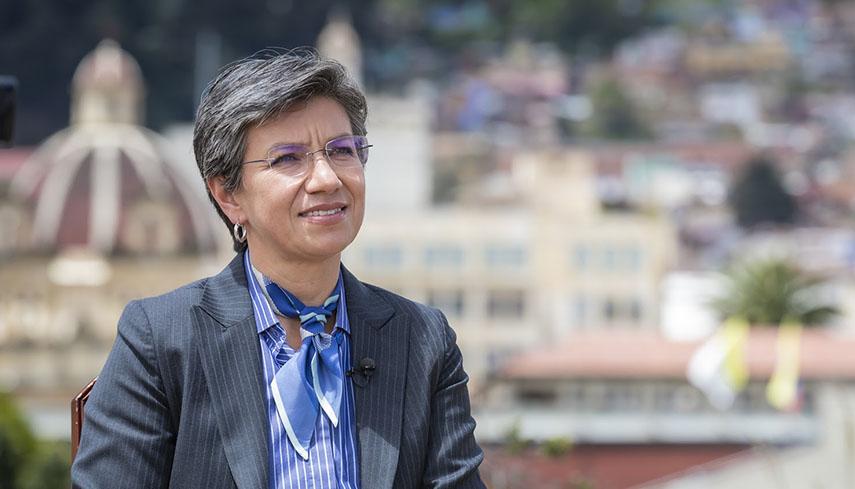 Claudia López, alcaldesa de Bogotá.