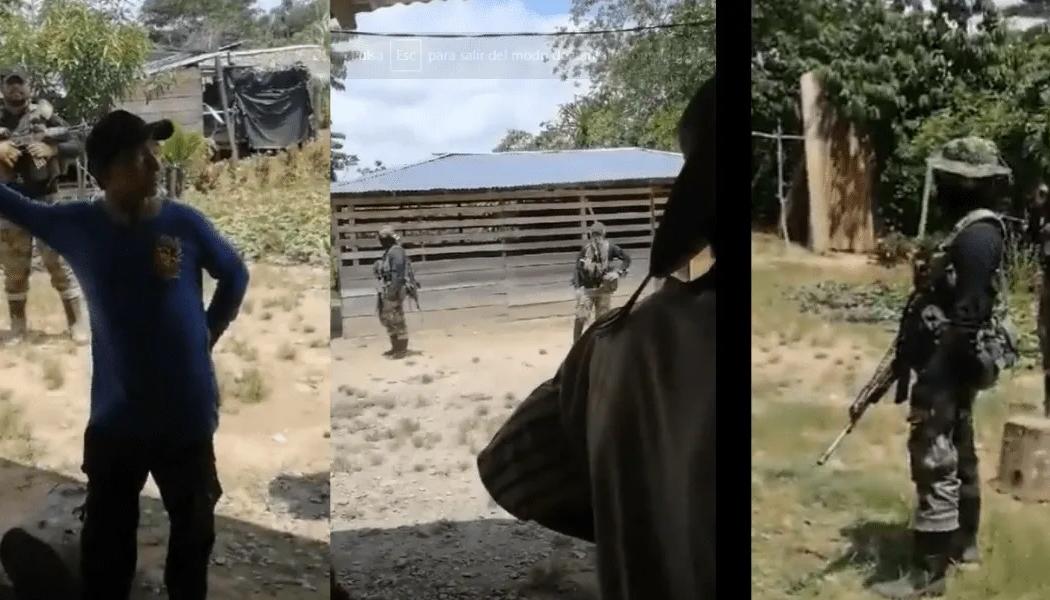 Las escenas del problema en Tierralta.