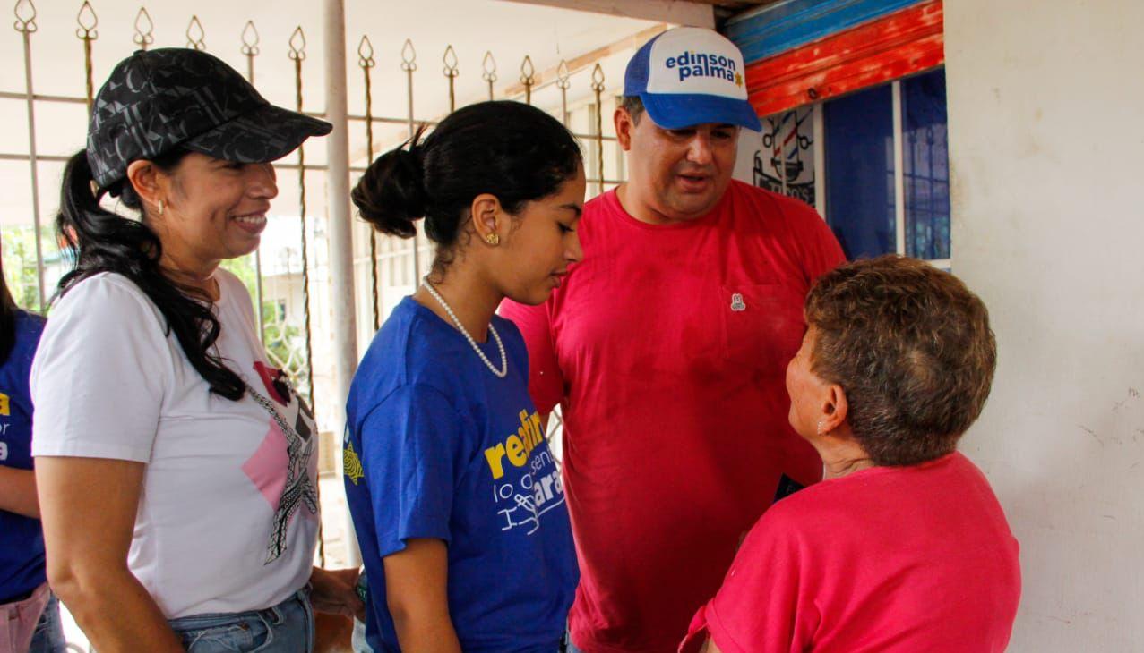 Edinson Palma, candidato a la Alcaldía de Baranoa.
