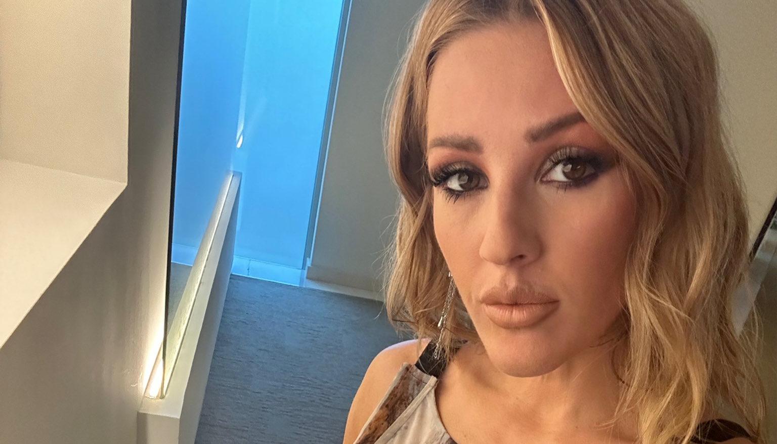 Ellie Goulding, cantante británica. 