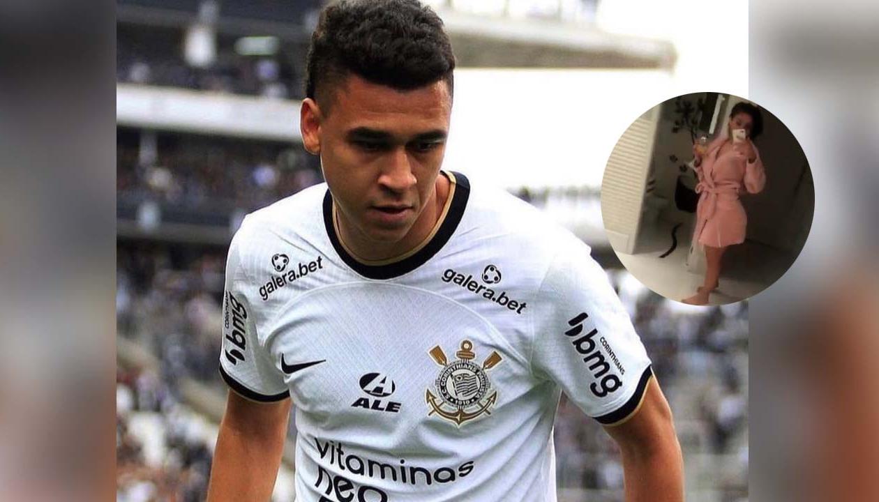 Víctor Cantillo, jugador colombiano del Corinthians.