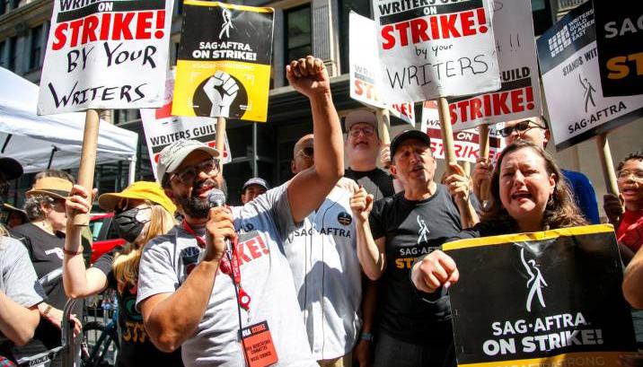 Huelga en Hollywood. 