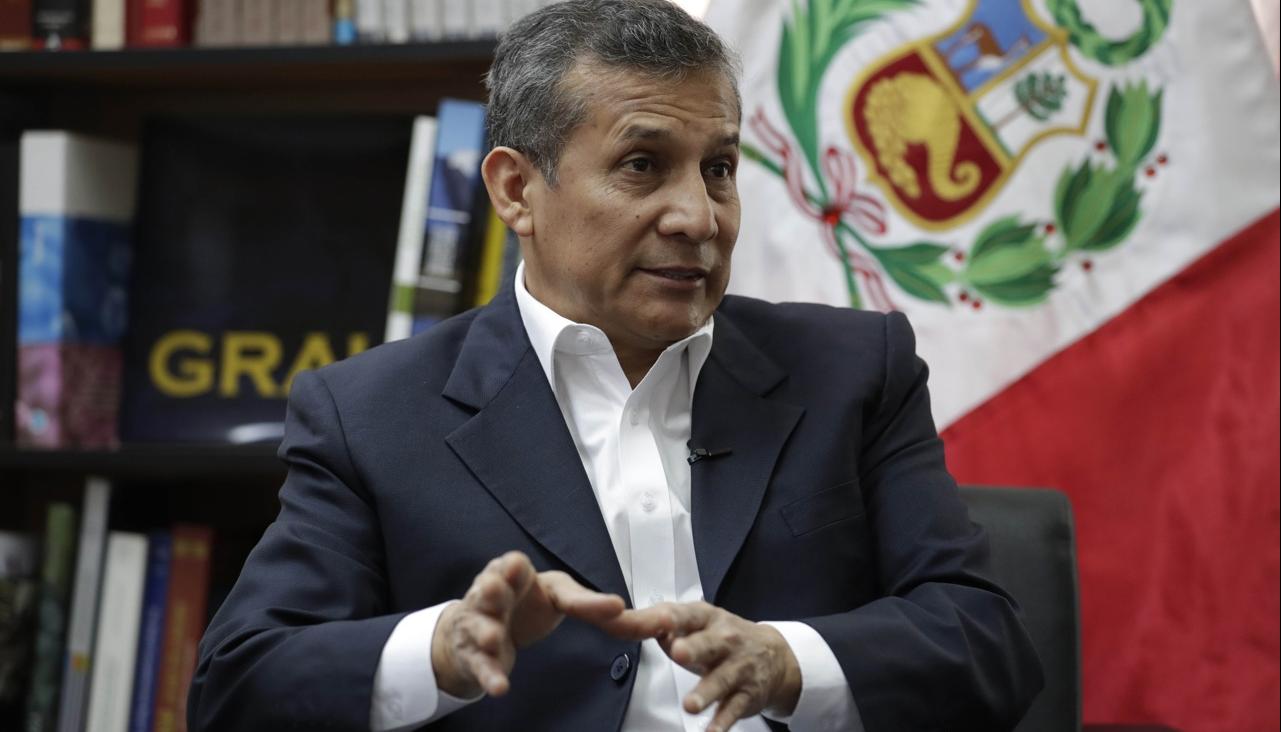 El expresidente de Perú, Ollanta Humala.