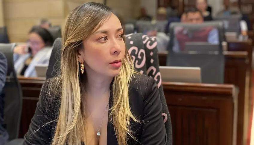 Katherine Miranda, Representante a la Cámara por el Partido Alianza Verde.