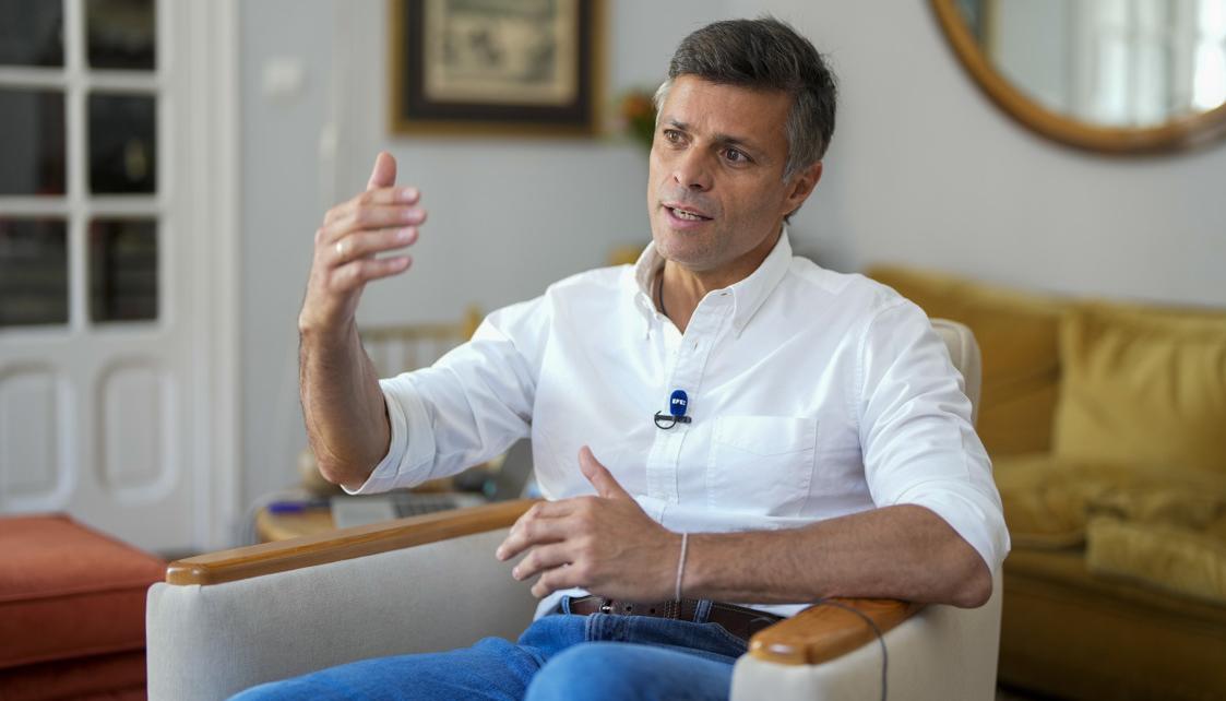 El opositor venezolano Leopoldo López.