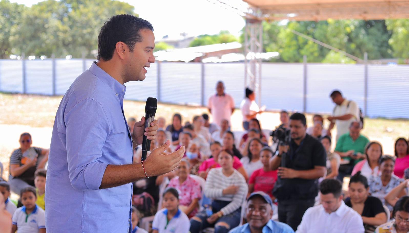 El Alcalde de Valledupar, Mello Castro.