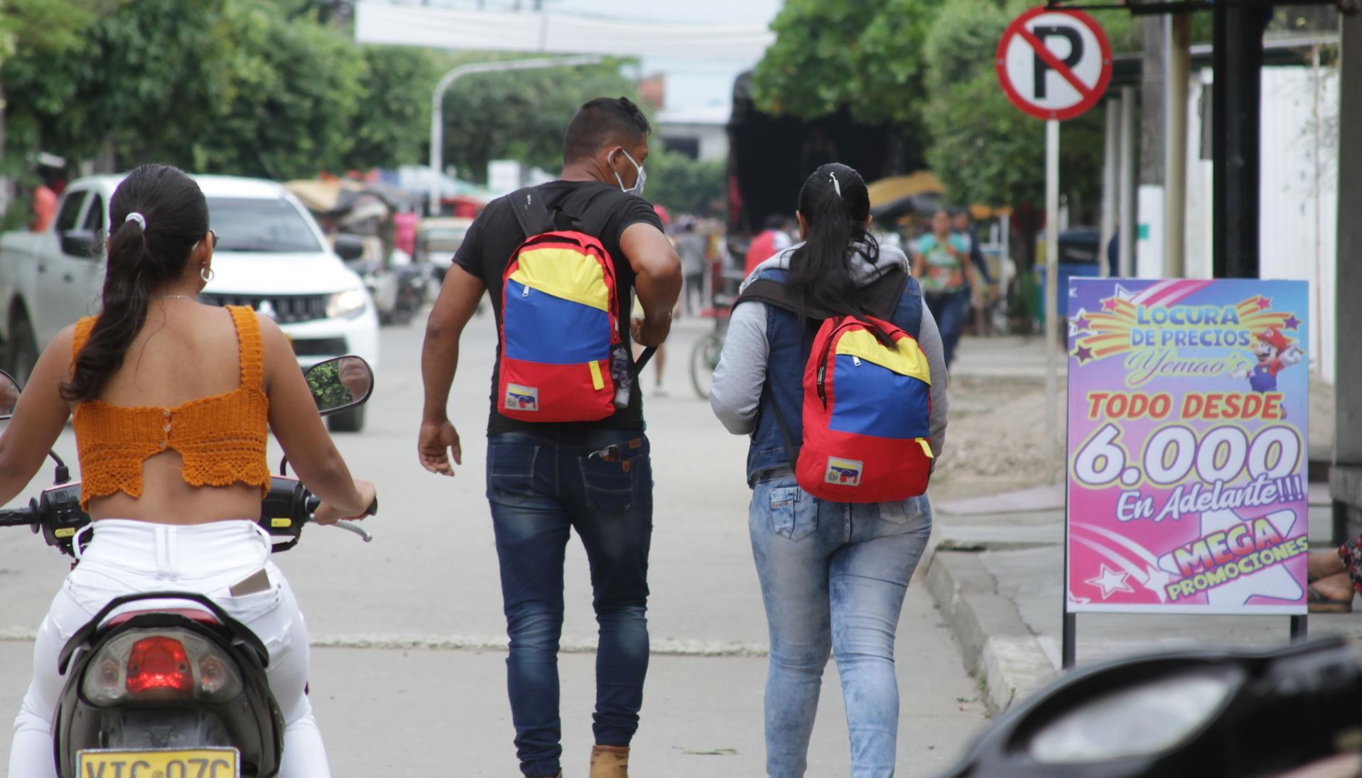 Migrantes venezolanos
