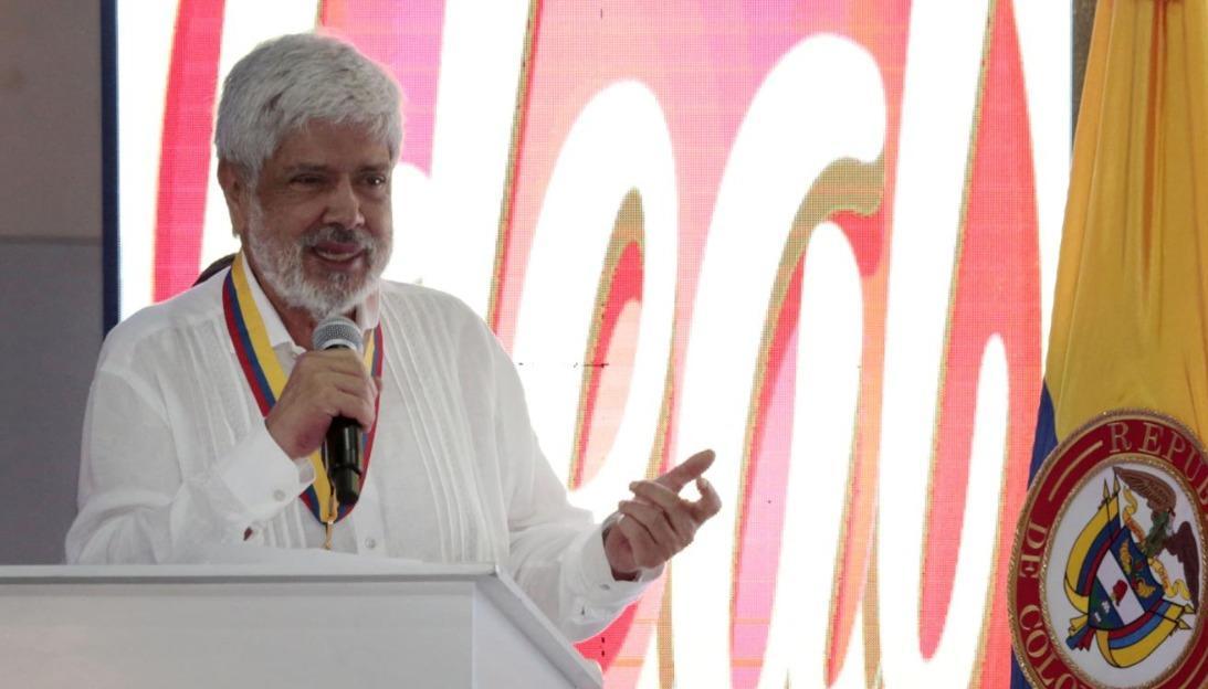 El Ministro de Comercio, Germán Umaña.