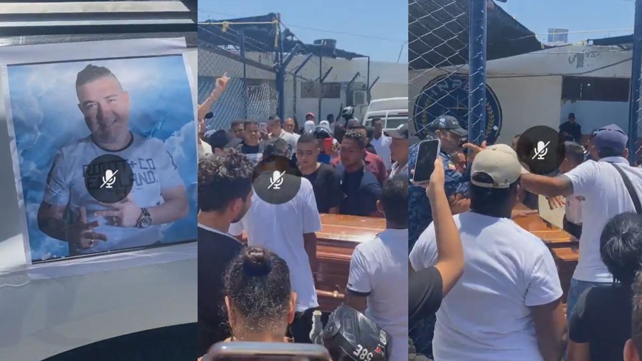 El cortejo fúnebre de Numar Amith Chinchilla Abril, alias 'Numa' es ingresado a la cárcel de Santa Marta