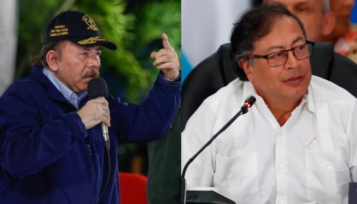 Daniel Ortega y Gustavo Petro.