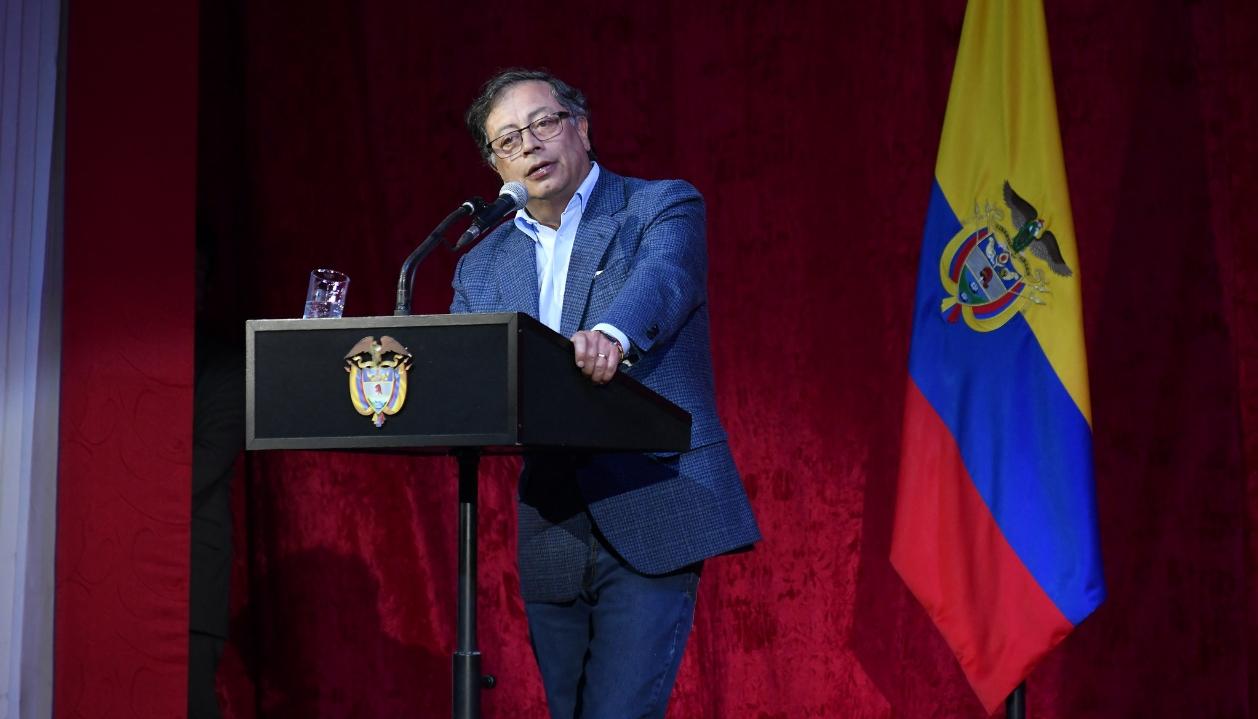 El presidente de Colombia, Gustavo Petro.