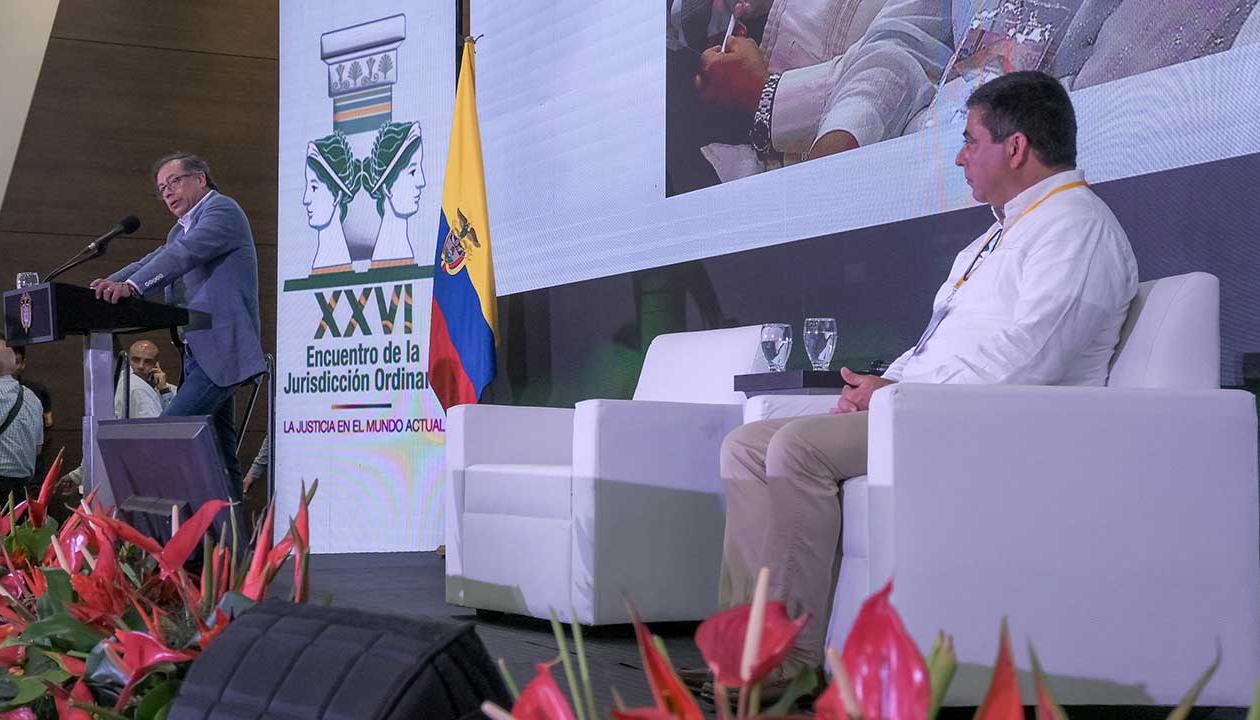 El Presidente de la República, Gustavo Petro.