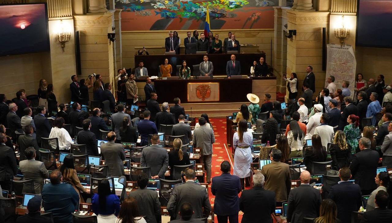 Plenaria de la Cámara de Representantes.