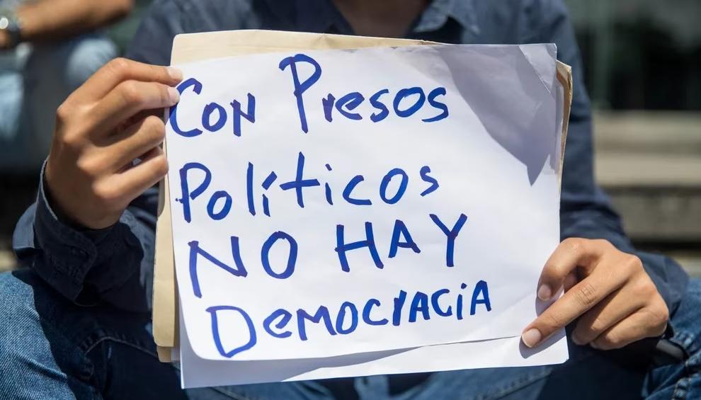 Presos políticos en Venezuela.