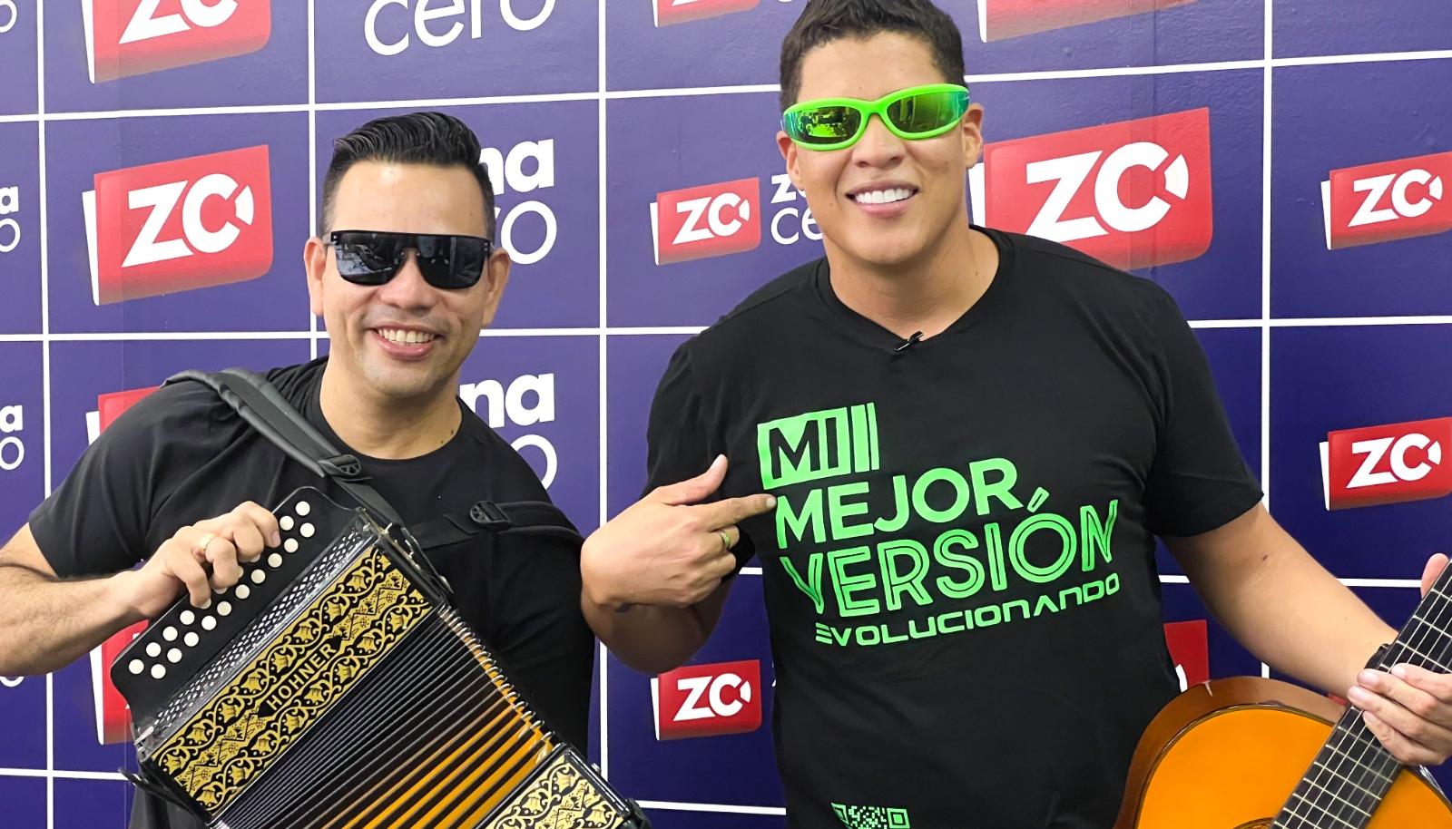 Rafa Pérez y Juank Padilla en la visita de este jueves a Zona Cero