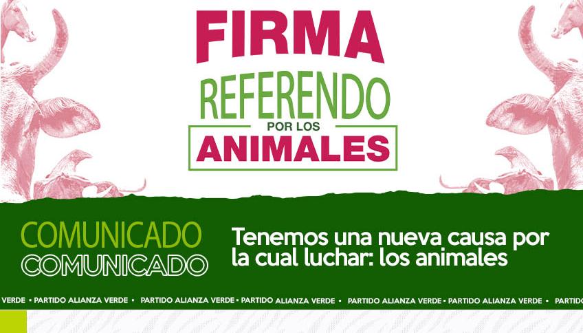 Referendo por los animales.
