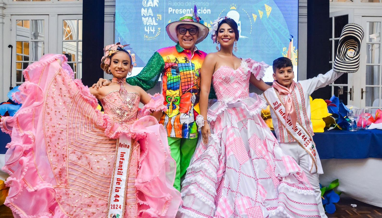 Reyes del Carnaval de la 44 de 2024.