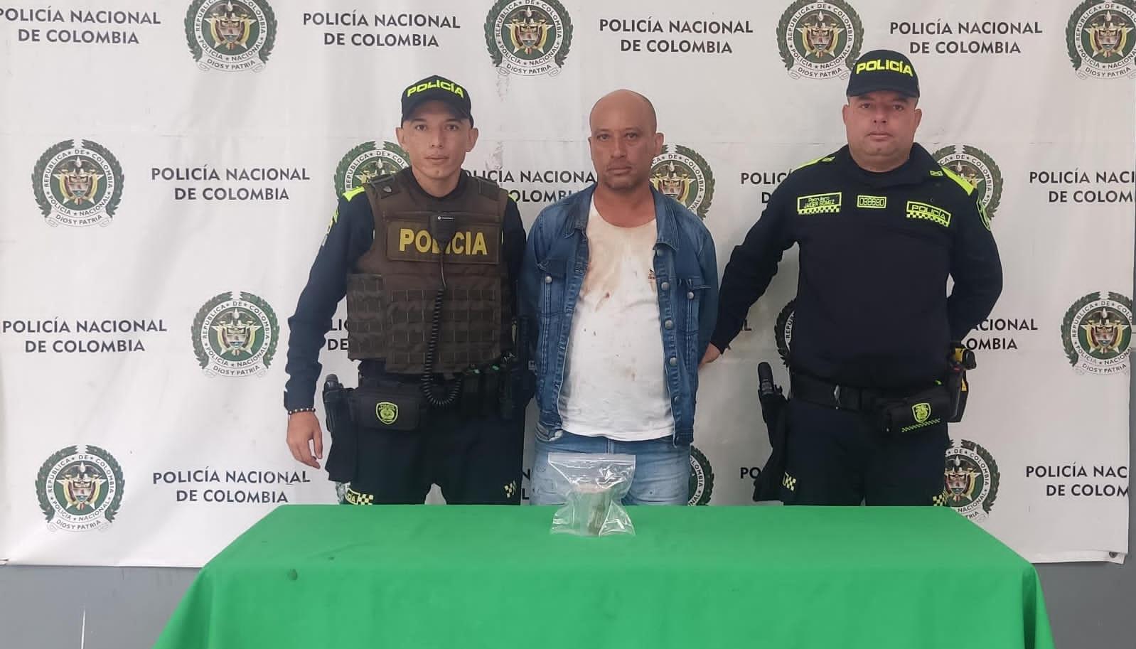 El capturado, Ronald Manuel Mendoza Gutiérrez