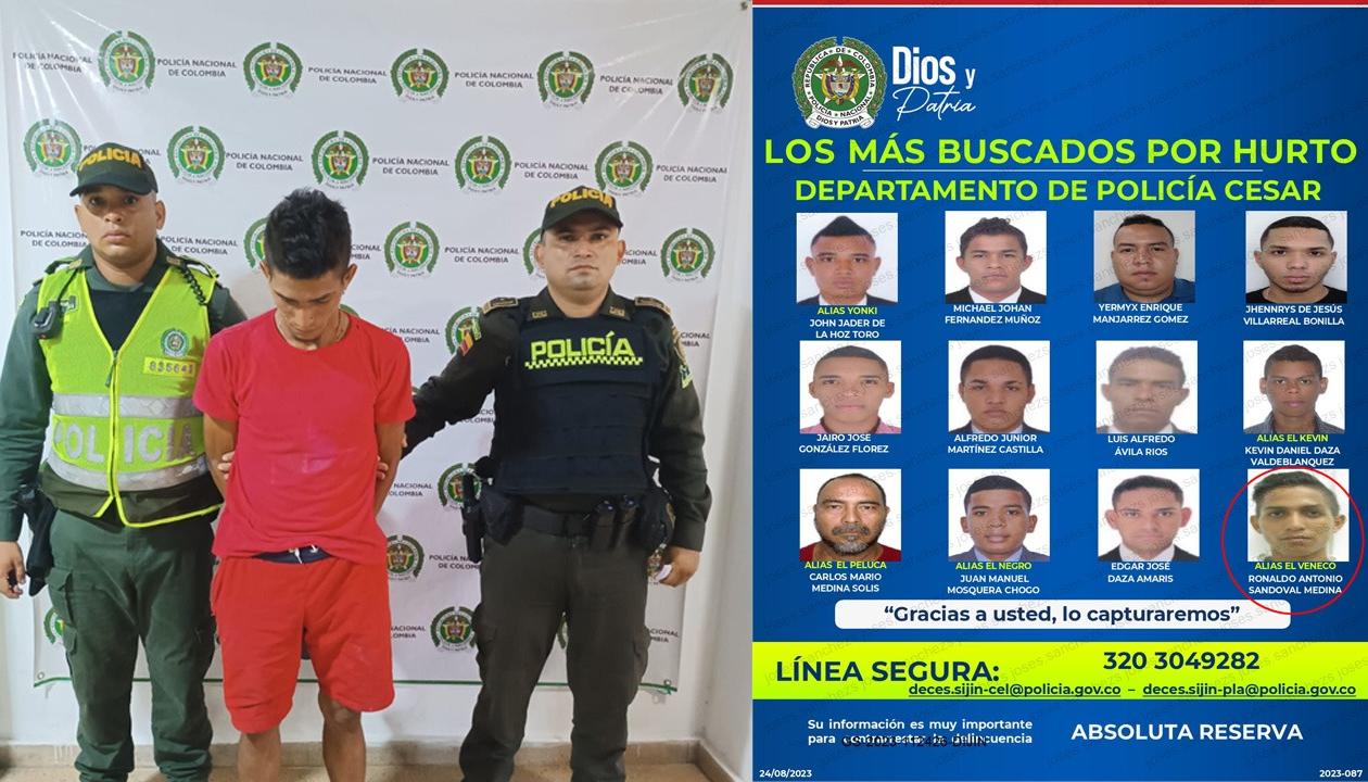 Ronaldo Antonio Sandoval Medina, alias 'El Veneco'.