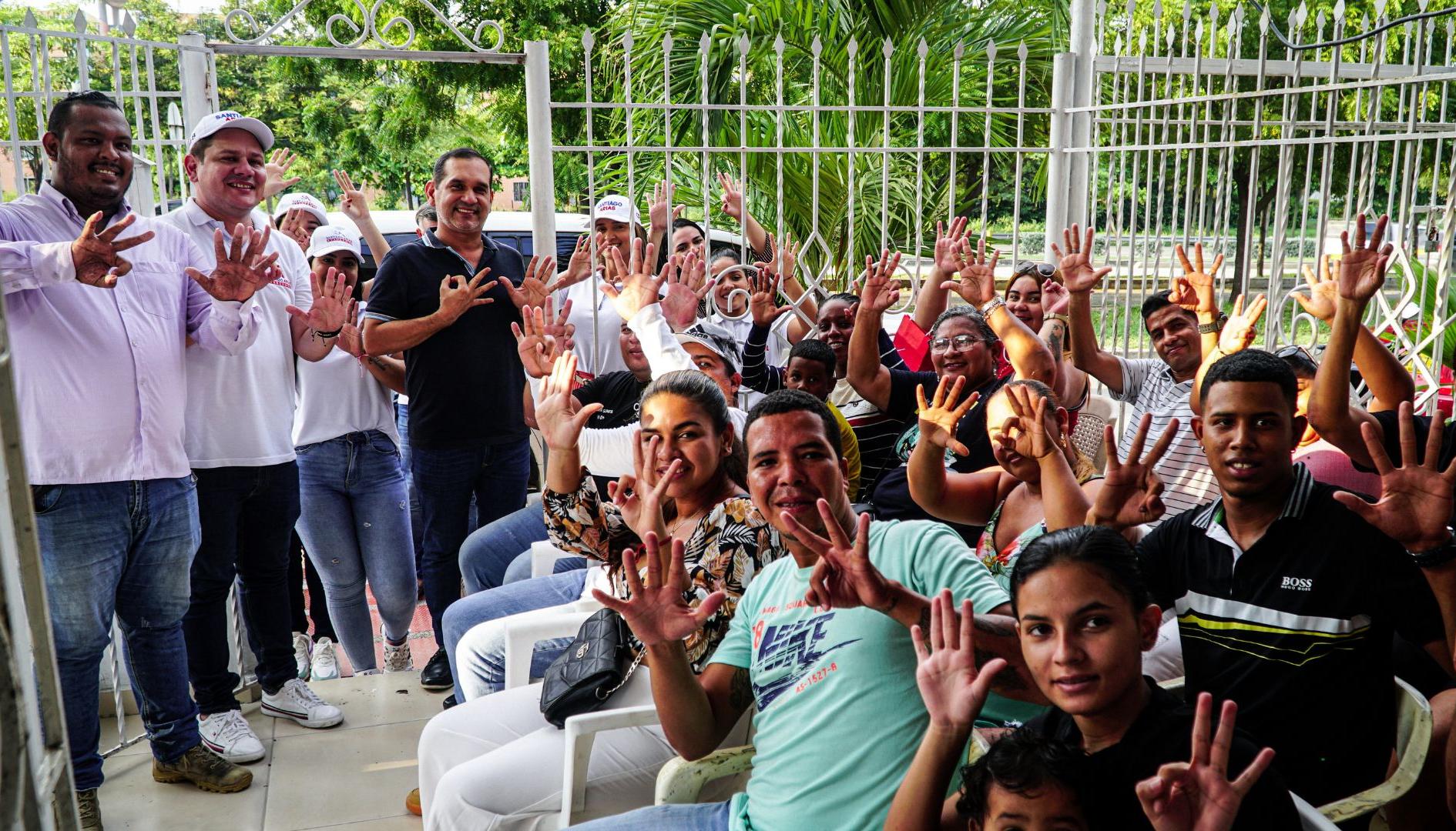Santiago Arias, candidato al Concejo de Barranquilla.
