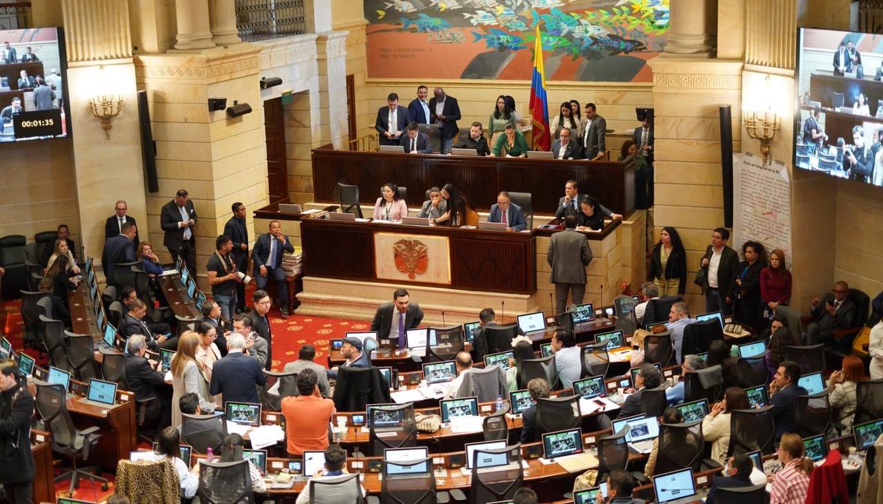 Sesión plenaria de la Cámara