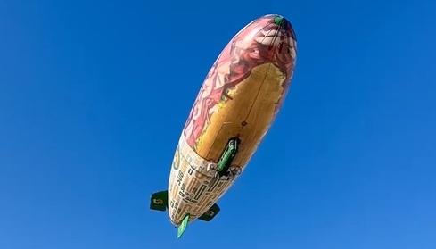 Dirigible de Subway.