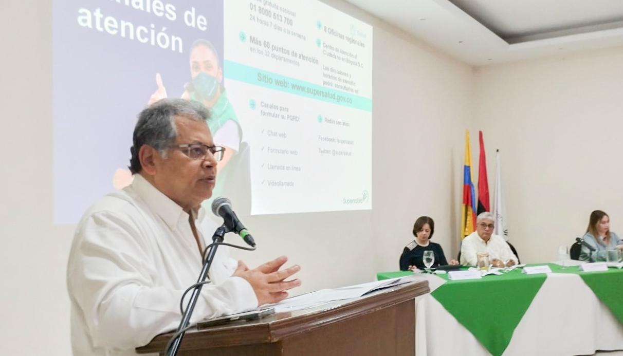 El Superintendente de Salud, Ulahí Beltrán López.
