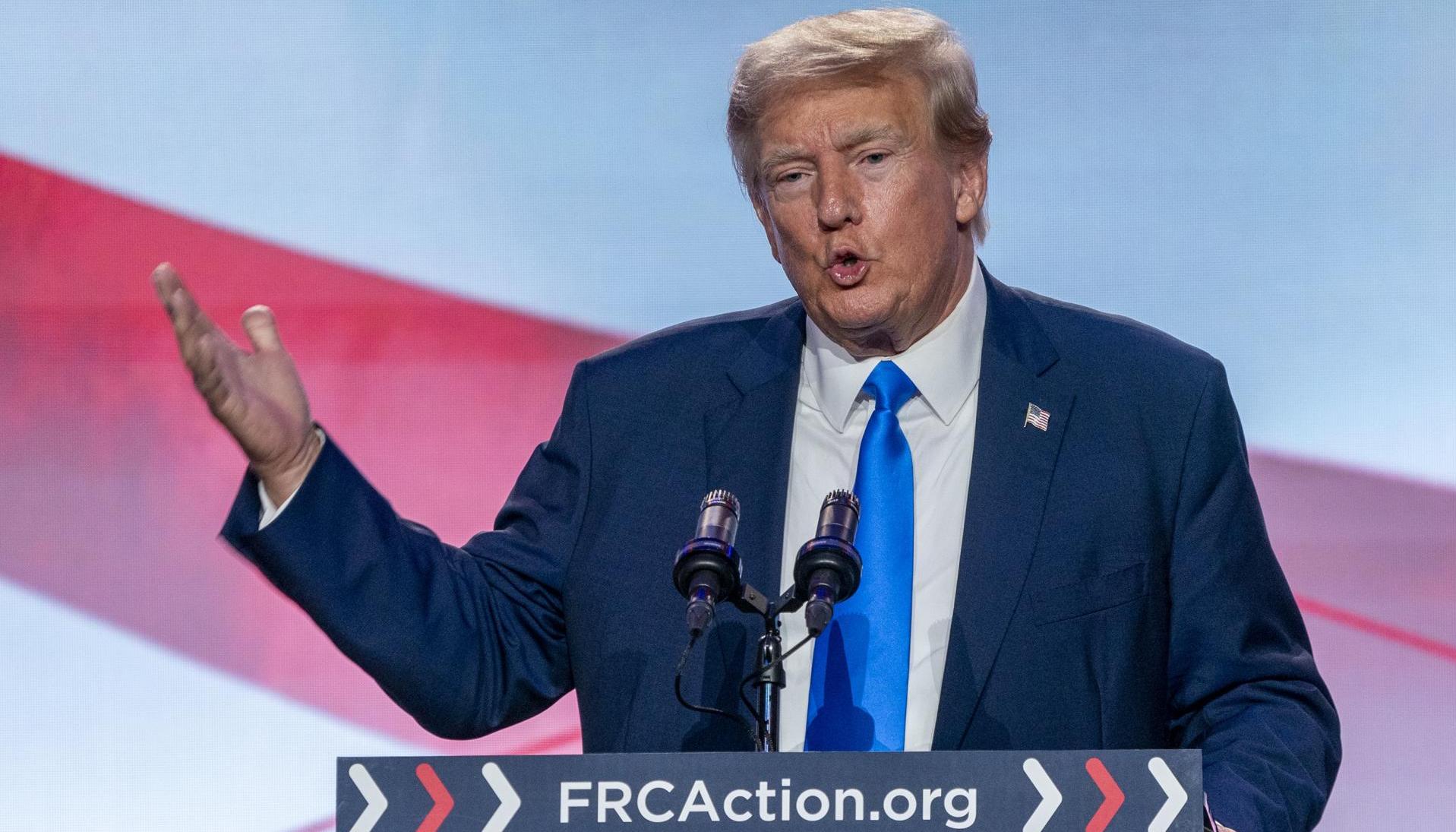 Donald Trump, ex Presidente de Estados Unidos.