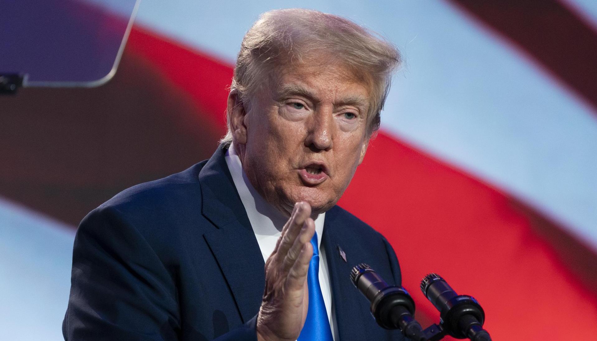 Donald Trump, ex Presidente de los Estados Unidos.