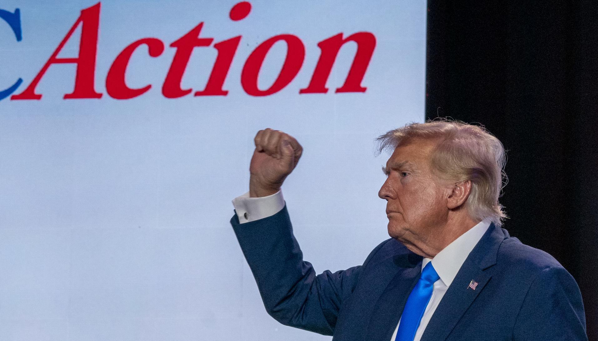 El expresidente Donald Trump 