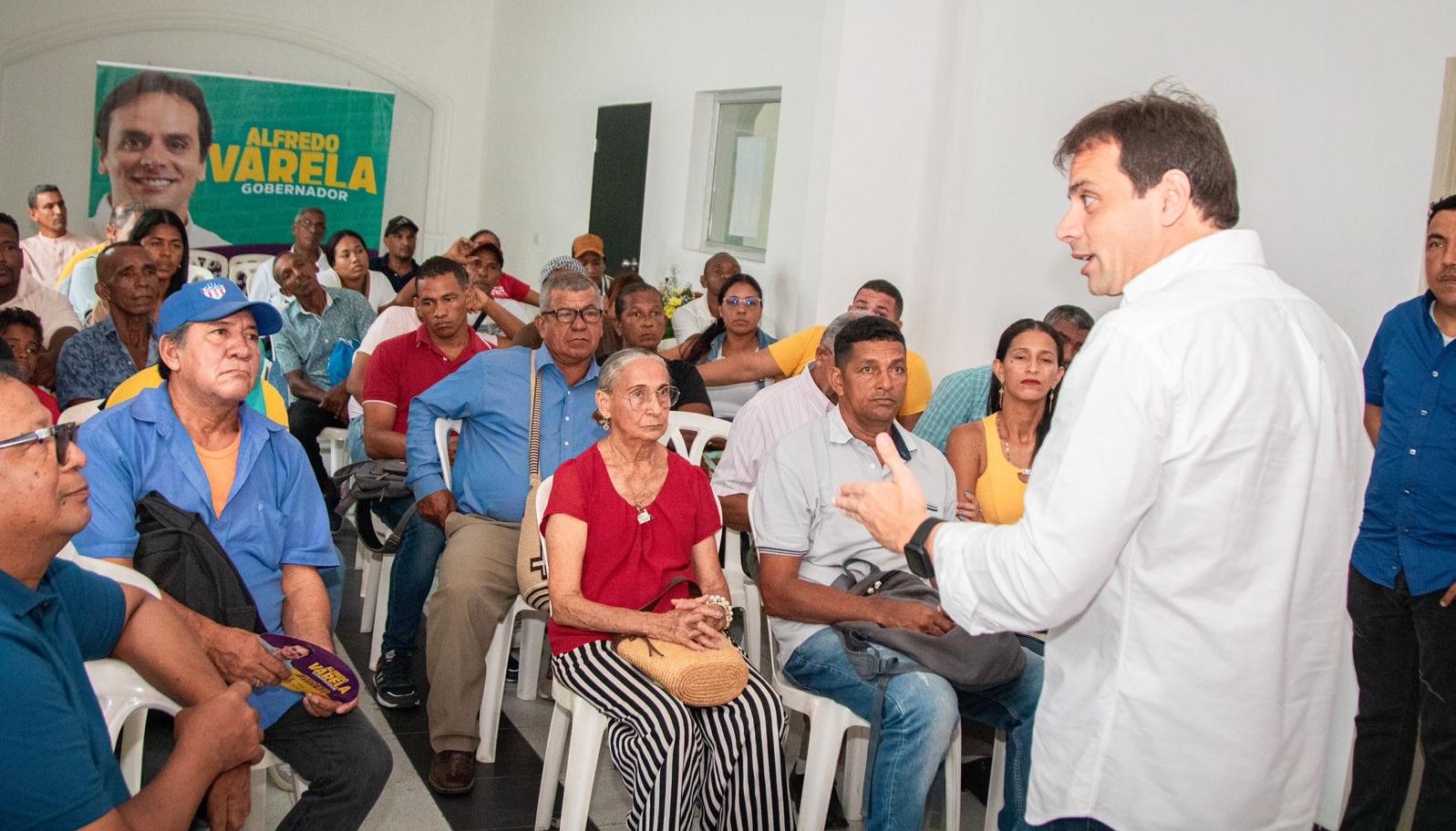 El candidato a la Gobernación del Atlántico, Alfredo Varela.