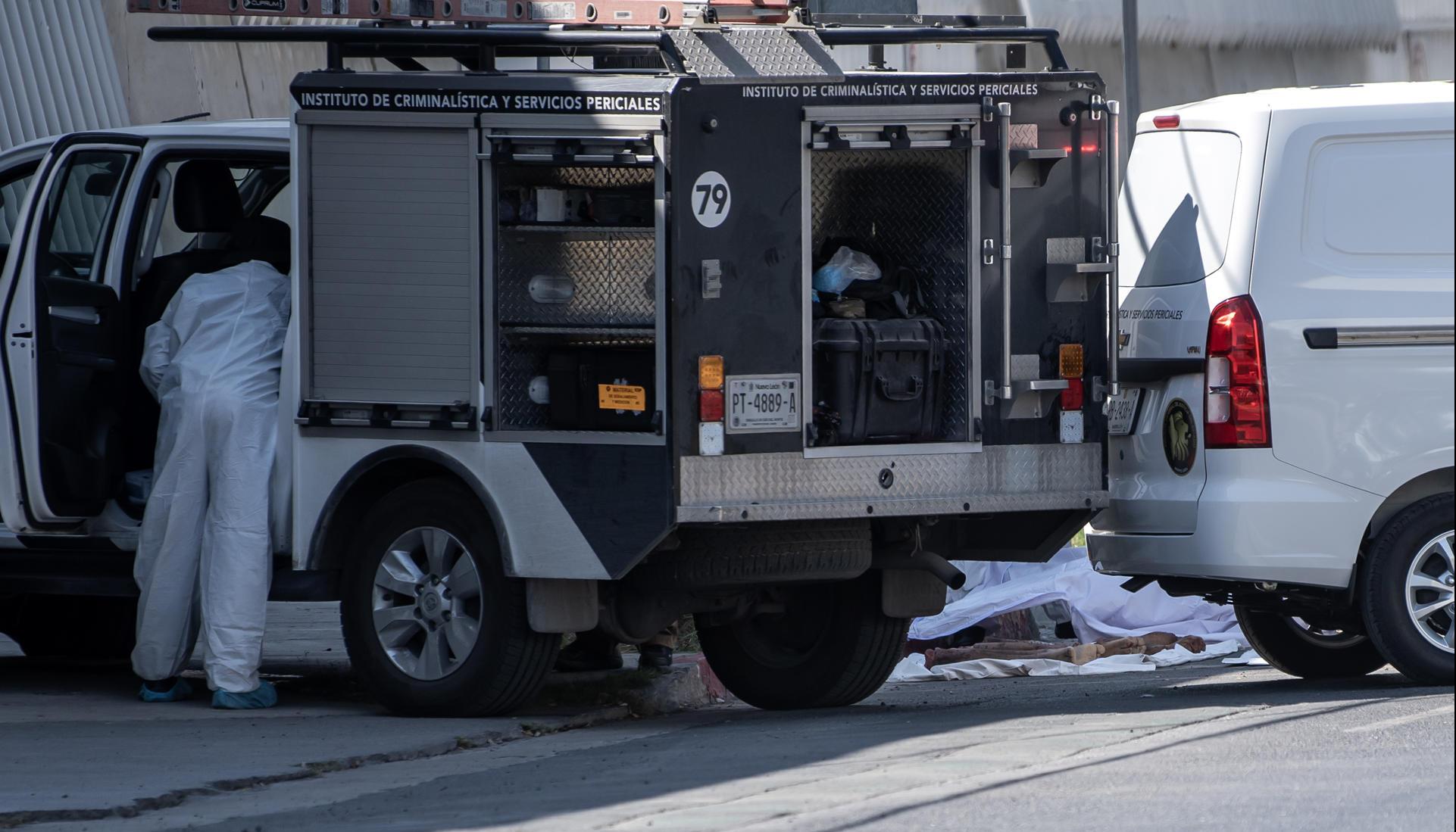 Cuerpos encontrados en Monterrey.
